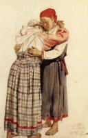 Две женские фигуры. 1878 