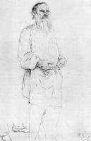 Л.Н. Толстой.Рисунок.1891