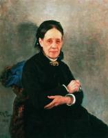 Портрет общественной деятельницы Н.В.Стасовой. 1884