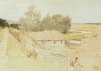 Деревня Мохначи близ Чугуева. 1877