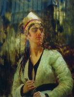 Женщина с кинжалом. 1870-е