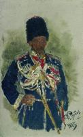 Генерал в форме царского конвоя. П.А.Черевин. 1885