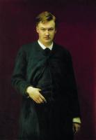 Портрет композитора А.К.Глазунова. 1887