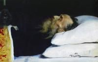 Историк Николай Иванович Костомаров в гробу. 1885