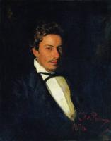 Портрет В.Е.Репина, брата художника. 1876