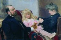 Семейный портрет Деларовых. 1906