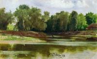 Берег реки. 1876