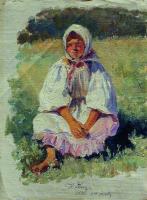Крестьянская девочка. 1880
